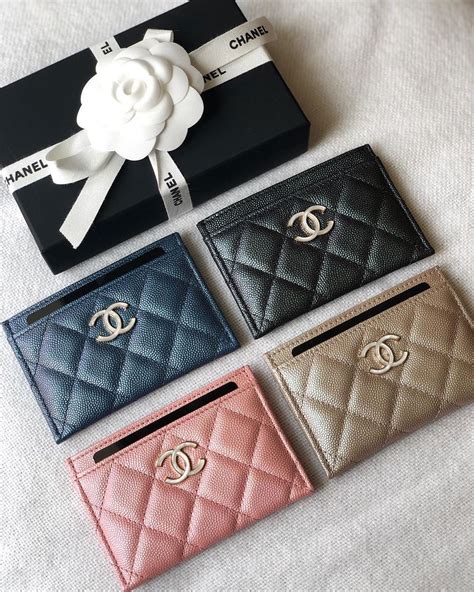 chanel card holder.|chanel card holder women.